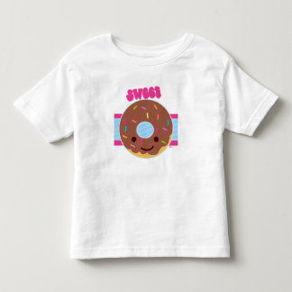 Pour Les Tous Petits Le bonbon arrosent le T-shirt de beignet