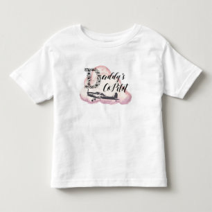 Pour Les Tous Petits Le co-pilote du papa, T-shirt d'enfant en bas âge
