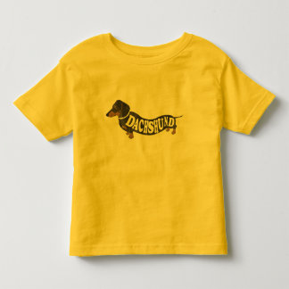 Pour Les Tous Petits Le cru de teckel badine le T-shirt