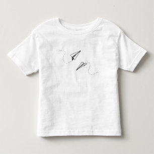 Pour Les Tous Petits Le papier surface le T-shirt d'avion
