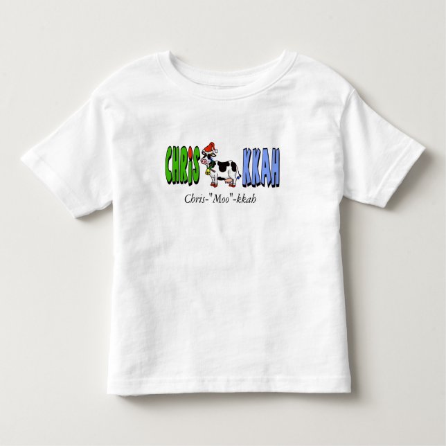Pour Les Tous Petits Le T-shirt de l'enfant en bas âge de Chrismukkah (Devant)