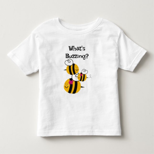 Pour Les Tous Petits Le T-shirt de l'enfant gaffent des abeilles (Devant)