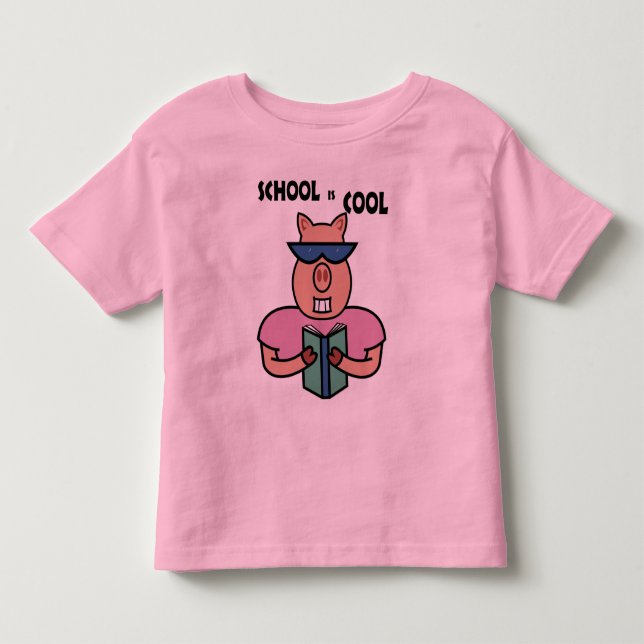 Pour Les Tous Petits L'école est T-shirt frais (Devant)