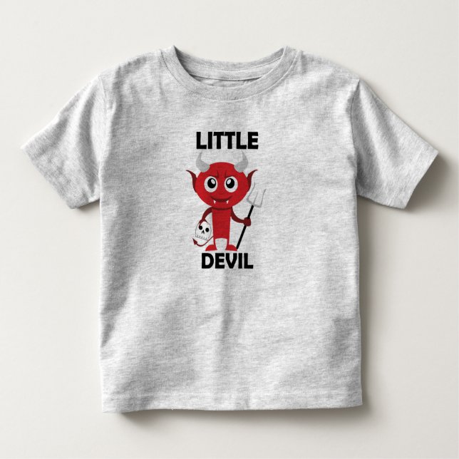 Pour Les Tous Petits Little Devil - T-shirt Jersey fin Toddler (Devant)