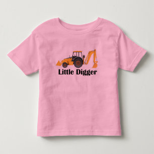 Pour Les Tous Petits Little Digger - Toddler Fine Jersey T-Shirt 