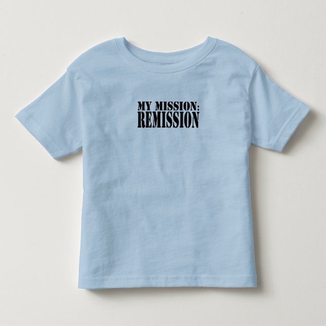 Pour Les Tous Petits MA MISSION : T-shirt de sonnerie de Todder de (Devant)