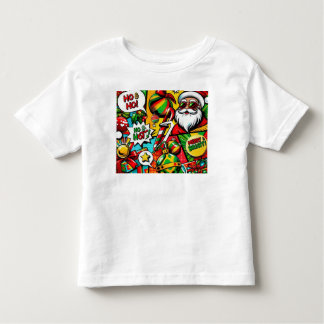 Pour Les Tous Petits Merry & Bright Pop Art - T-shirt de Noël gras