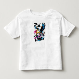 Pour Les Tous Petits Monter au-dessus des limites T-shirt d'aigle