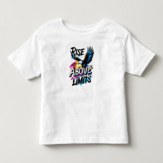 Pour Les Tous Petits Monter au-dessus des limites T-shirt d'aigle