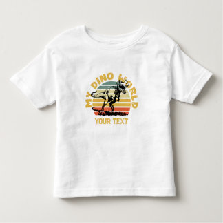 Pour Les Tous Petits My Dino World Toddler Fine Jersey T-Shirt