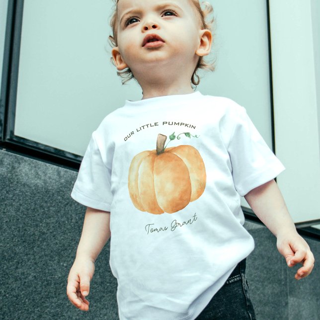 Pour Les Tous Petits Notre Petit Citrouille Premier T-shirt d'anniversa (Our Little Pumpkin First Birthday T-Shirt
)