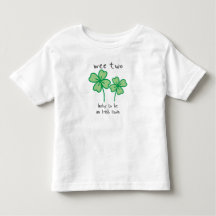 Nous sommes deux chanceux d'être un t-shirt irland