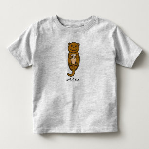 Pour Les Tous Petits Otter Toddler Top & T-Shirt (sans base)