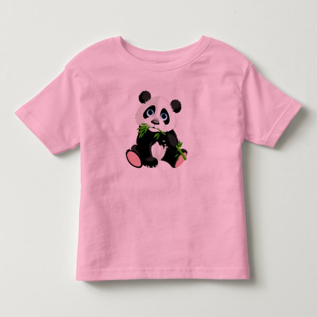 Pour Les Tous Petits Panda Bear Todd ; er T-Shirt (Devant)