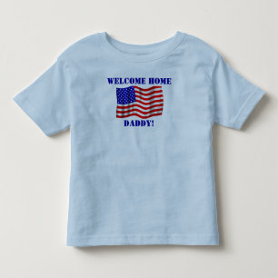 Pour Les Tous Petits Papa à la maison bienvenu ! T-shirt