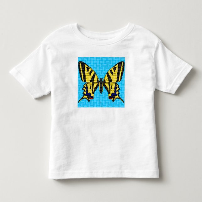 Pour Les Tous Petits Papillon à queue d'hirondelle (blanc) - T-Shirt po (Devant)