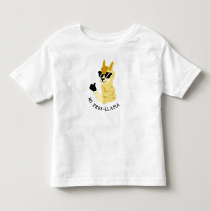 Pour Les Tous Petits Pas de problème-lama T-shirt Cool Lama Jaune Pouce