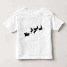 Père Noël * T-shirt Reindeer Toddler