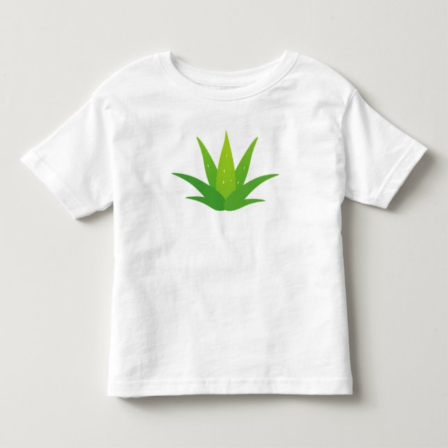 Pour Les Tous Petits Plante t-shirt alovera (Devant)