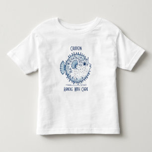 Pour Les Tous Petits Poignée de poisson avec soin T-shirt bébé