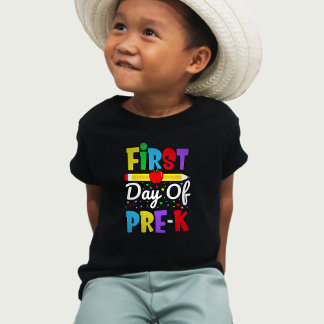 Pour Les Tous Petits Premier jour du T-shirt pré-maternelle