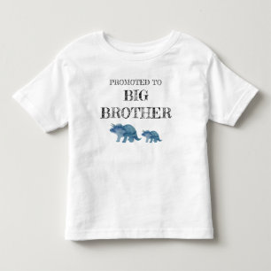 Pour Les Tous Petits Promoté sur T-shirt Big Brother Dinosaur