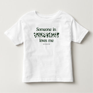 Pour Les Tous Petits "Quelqu'un dans le Vermont m'aime" T-shirt Toddler