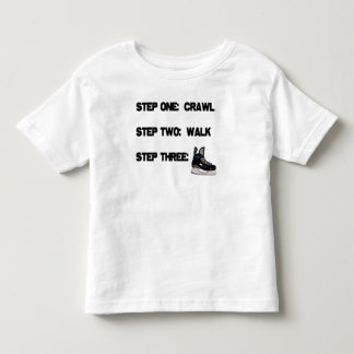 Pour Les Tous Petits "Rampement, promenade, T-shirt d'HOCKEY"