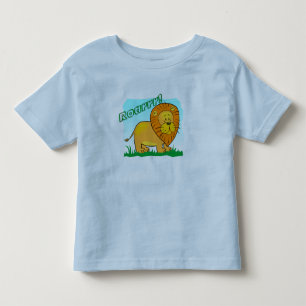 Pour Les Tous Petits Roarrr ! T-shirt d'enfants en bas âge de lion