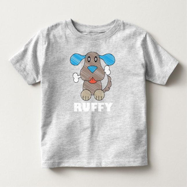 Pour Les Tous Petits Ruffy - T-shirt Jersey fin Toddler (Devant)