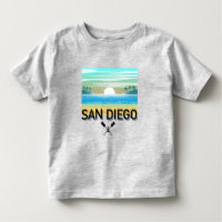 San Diego Design - T-shirt Jersey fin Toddler