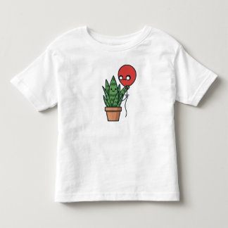 Pour Les Tous Petits Snake Plant and balloon T-Shirt