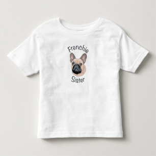 Pour Les Tous Petits Sœurhood & Frenchies : T-shirt graphique adorable