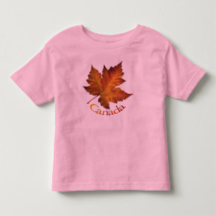Pour Les Tous Petits Souvenir du Canada de T-shirt d'enfant en bas âge