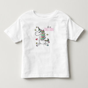 Pour Les Tous Petits Soyez Un T-Shirt Unicorne Toddler