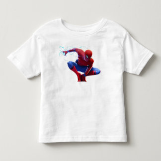 Pour Les Tous Petits Spider Superhero Action Pose Kids T-Shirt