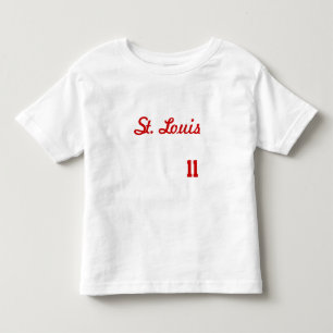 POUR LES TOUS PETITS ST. LOUIS 11 T-SHIRT DE TODLER BLANC