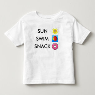 Pour Les Tous Petits Sun Swim Snack - T-Shirt Enfant