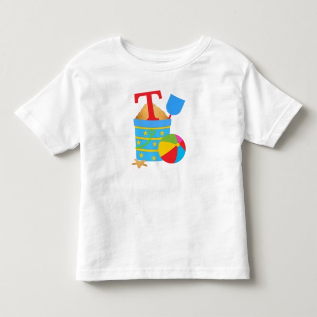 Pour Les Tous Petits T initial - T-shirt Jersey fin Toddler (Devant)