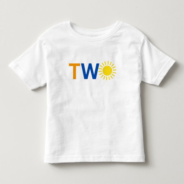 Pour Les Tous Petits T-shirt 2e anniversaire (Devant)