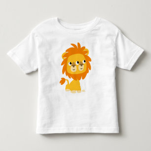 Pour Les Tous Petits T-shirt à deux visages, le plus mignon lion en bas