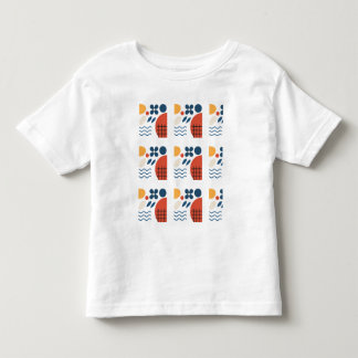 Pour Les Tous Petits T-shirt Abstrait Toddler Fine Jersey