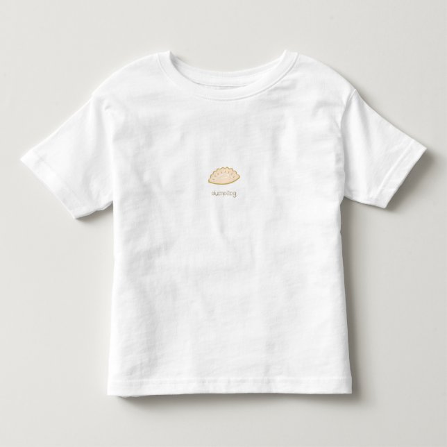 Pour Les Tous Petits T-shirt adorable Dumpling (Devant)