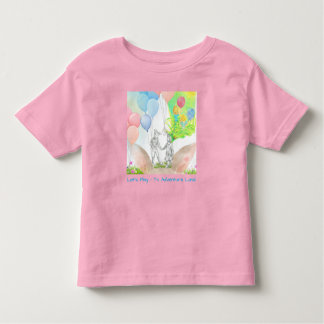 Pour Les Tous Petits T-shirt Âges 2-6 ans Allons jouer - Au Pays de l'A