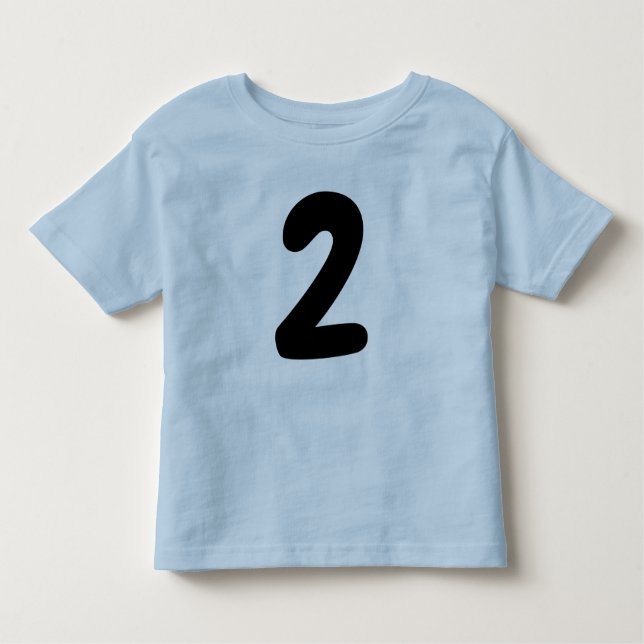 Pour Les Tous Petits T-Shirt ANNIVERSAIRE 2 ANS ÂGÉ DE 2 ANS (Devant)