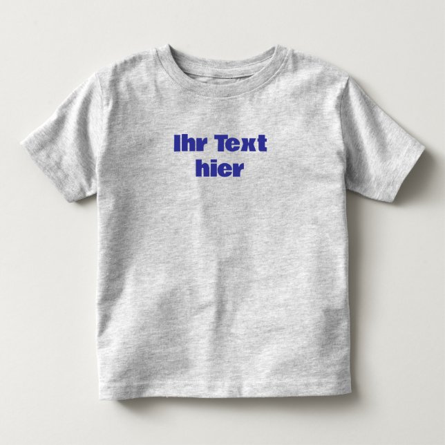 Pour Les Tous Petits T-shirt avec texte (Devant)