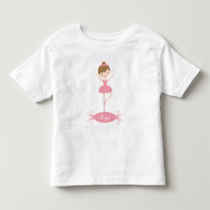 Pour Les Tous Petits T-shirt Ballerina Girls personnalisée