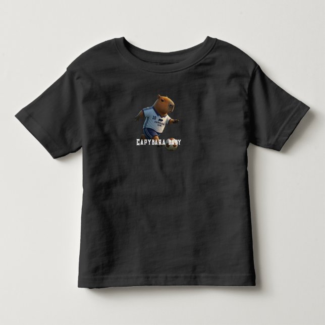Pour Les Tous Petits T-shirt bébé capybara (Devant)
