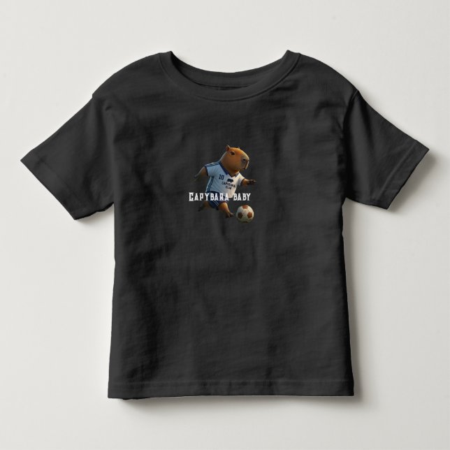 Pour Les Tous Petits T-shirt bébé Capybara (Devant)