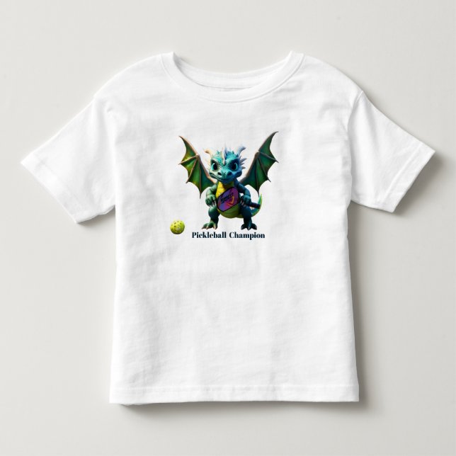 Pour Les Tous Petits T-shirt bébé champion de pickleball (Devant)